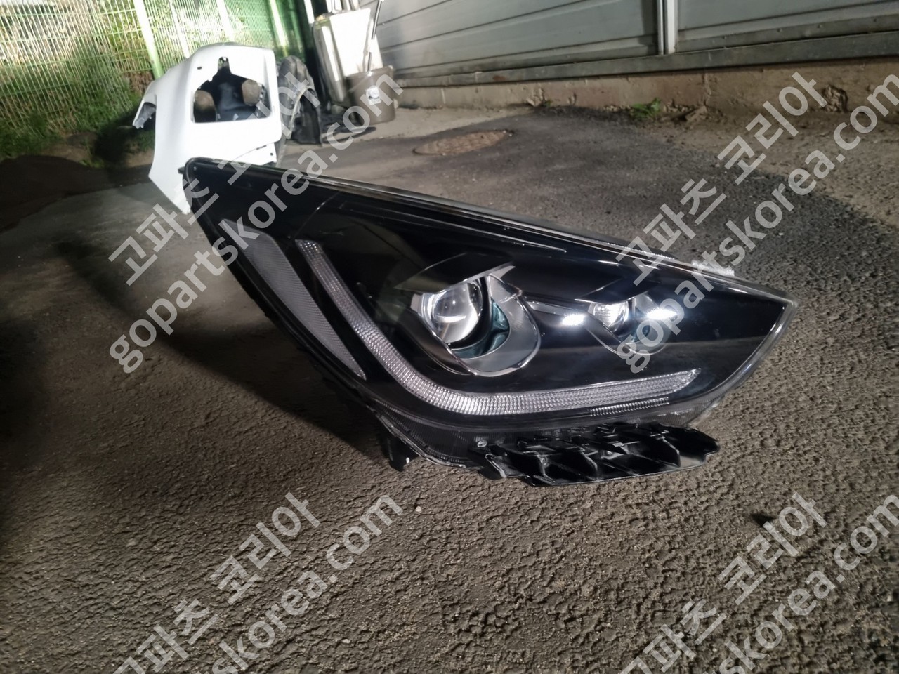 기아 니로 1세대 후기 헤드라이트 조수석 LED 9핀타입 사진 3