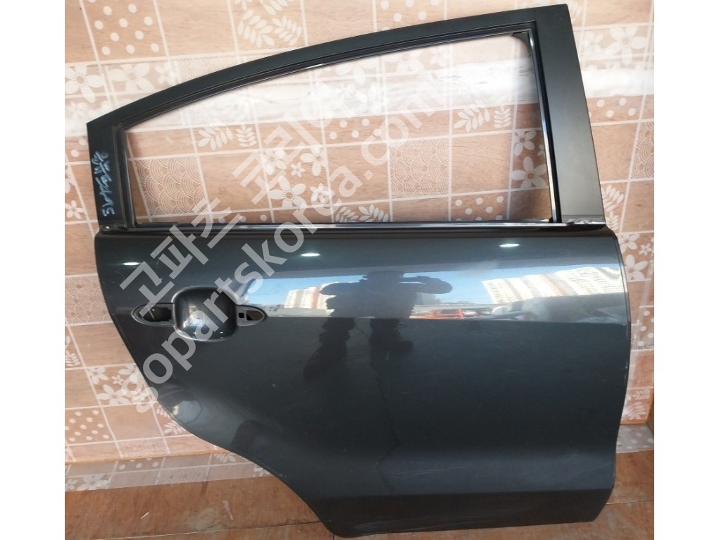 기아 올뉴프라이드 도어 조수석 뒷도어 중고