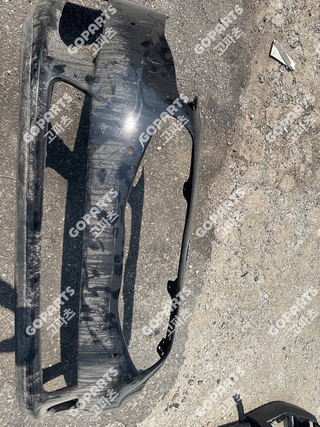 기아 K7 1세대 후기 앞범퍼 전피 프론트밤바 일반타입 센서구멍4개 4구타입 사진 2