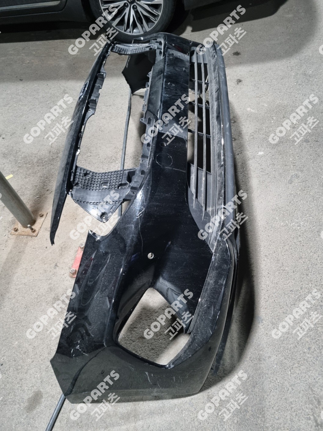 기아 K7 2세대 프리미어 후기 앞범퍼 전피 프론트밤바 사진 3