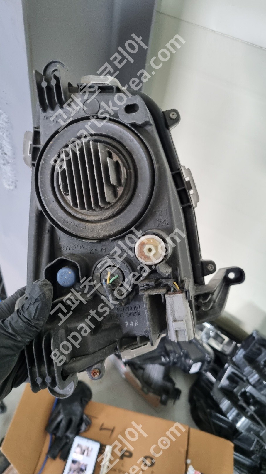 토요타 프리우스 안개등 운전석 사진 2