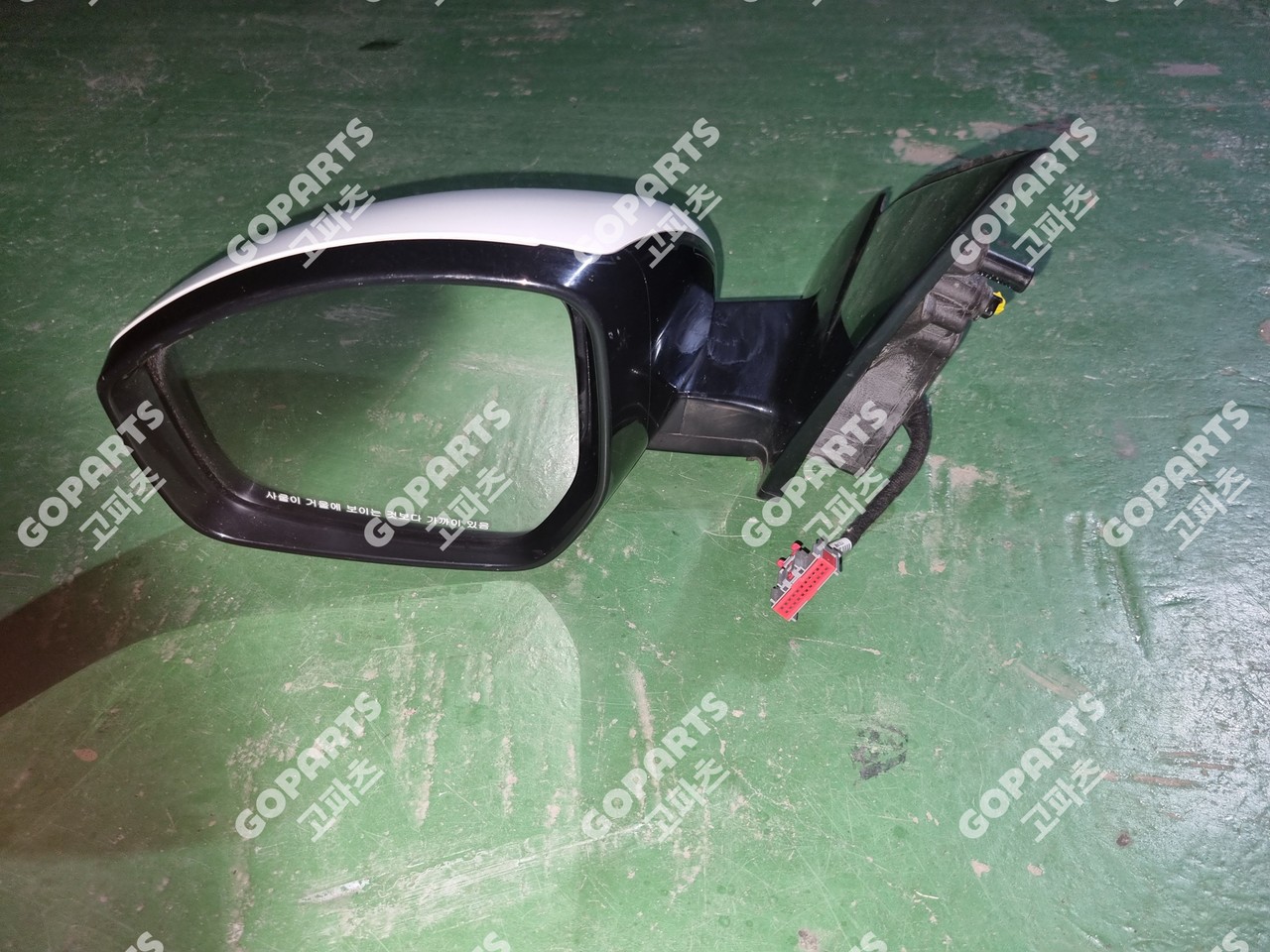 디스커버리스포츠L550 1세대 LH운전석사이드미러거울빽미러유리4+6핀 10핀 앗세이어셈블리 중고