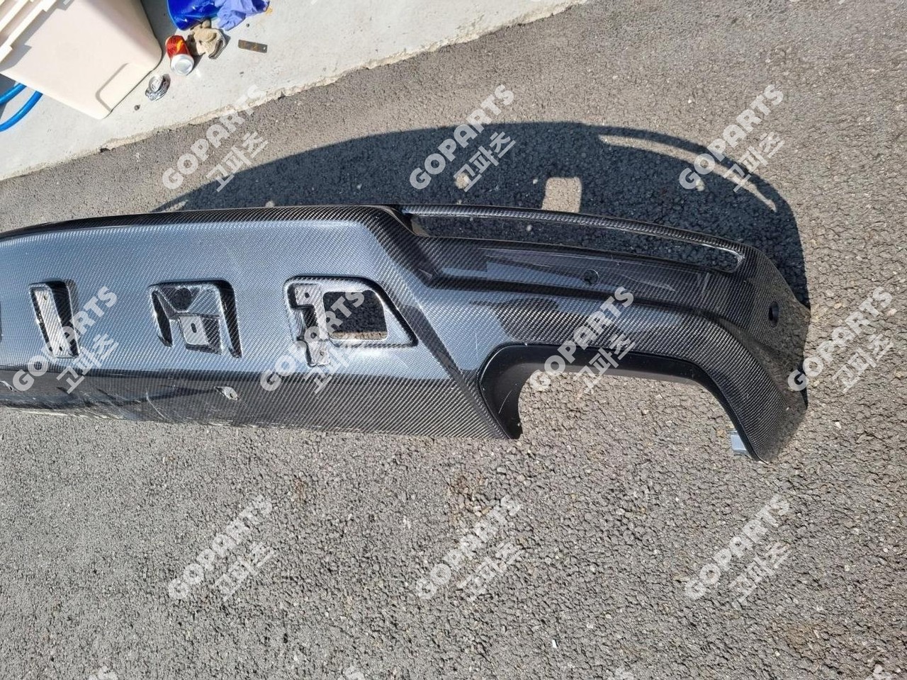 람보르기니 우루스 1세대 전기 뒷범퍼 리어밤바 하단 스포일러 디퓨저 카본타입 사진 3
