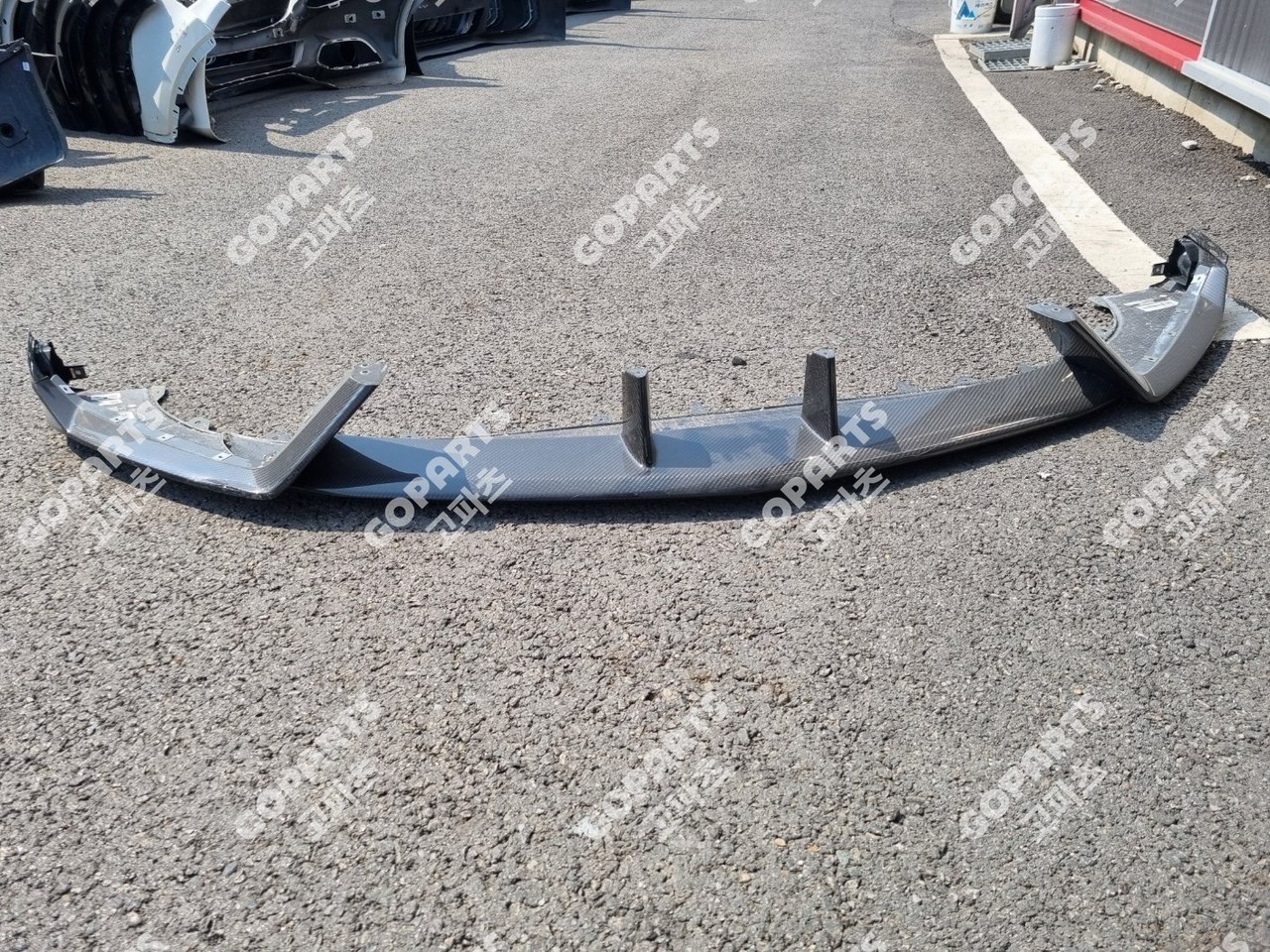 람보르기니 우루스 1세대 전기 앞범퍼 전피 프론트밤바하단 스포일러 디퓨저 카본타입 사진 2