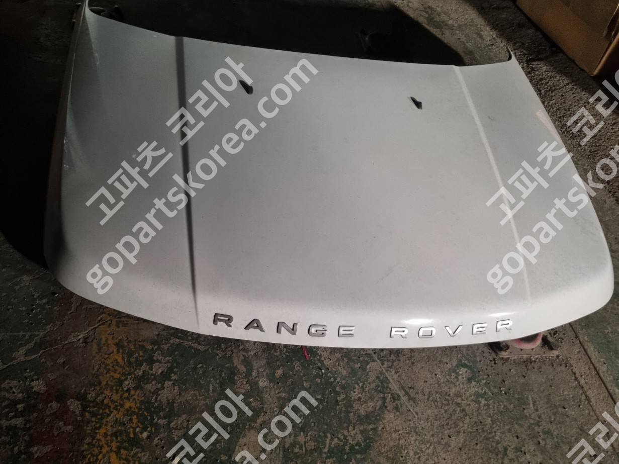 랜드로버 레인지로버 L322 후기 본네트 사진 2