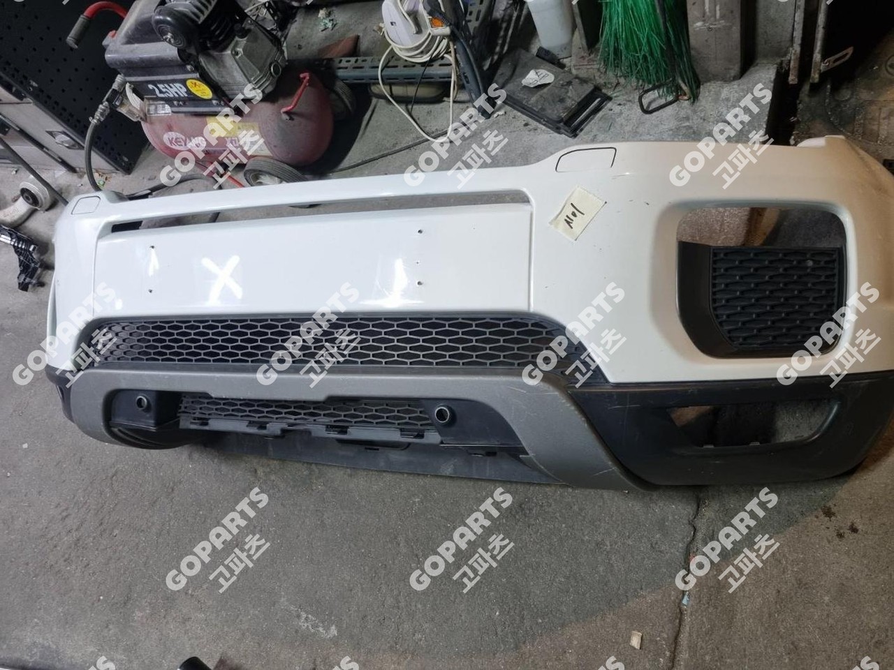 랜드로버 이보크 L538 1세대 후기 앞범퍼 전피 프론트밤바 일반타입 사진 2
