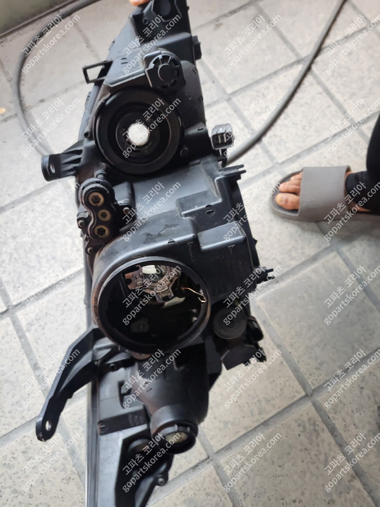 렉서스 ES 헤드라이트 운전석 제논 사진 3