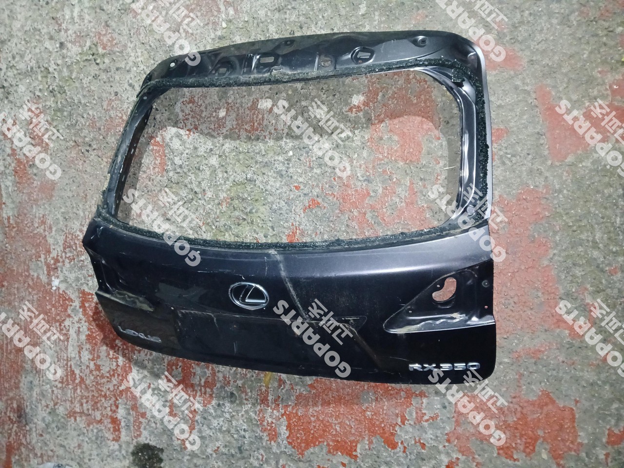 렉서스 RX 3세대 트렁크 빽도어 트렁크리드 중고