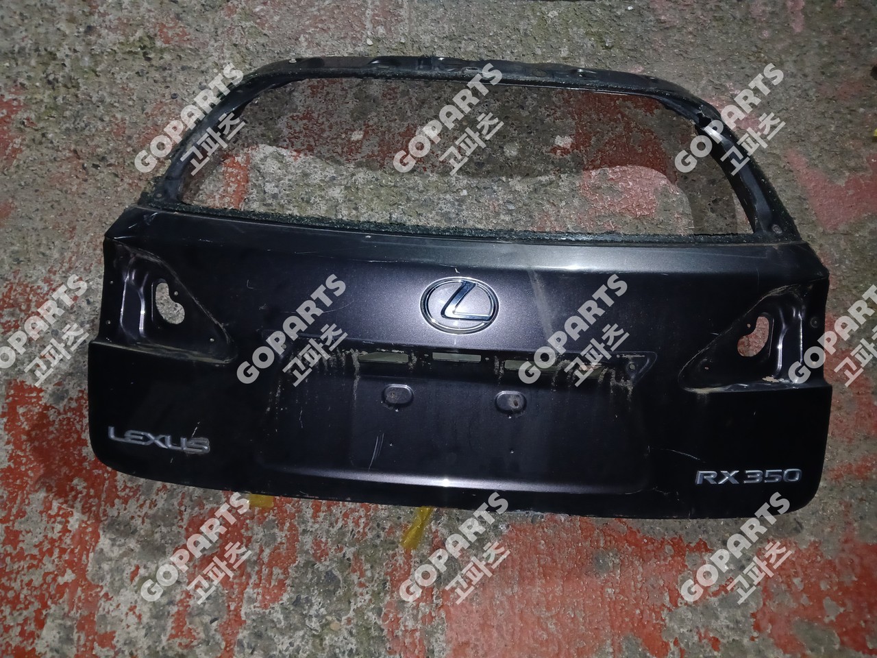 렉서스 RX 3세대 트렁크 빽도어 트렁크리드 사진 2