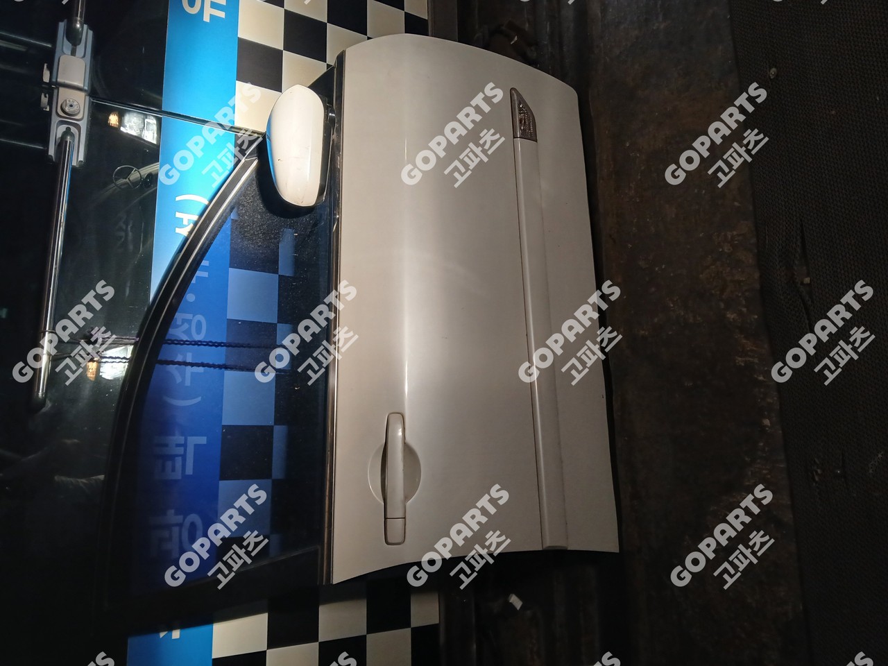 르노삼성 SM5 2세대 조수석앞도어앗세이 조수석사이드미러 어셈블리 중고