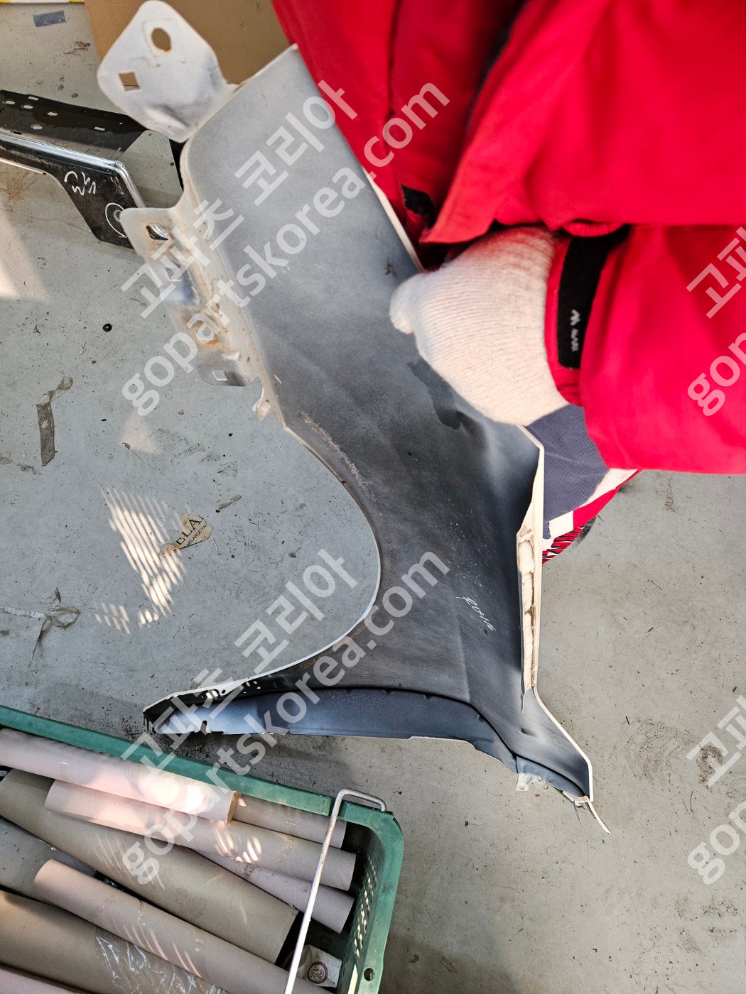 르노삼성 SM5노바 휀더 조수석 앞휀더 중고