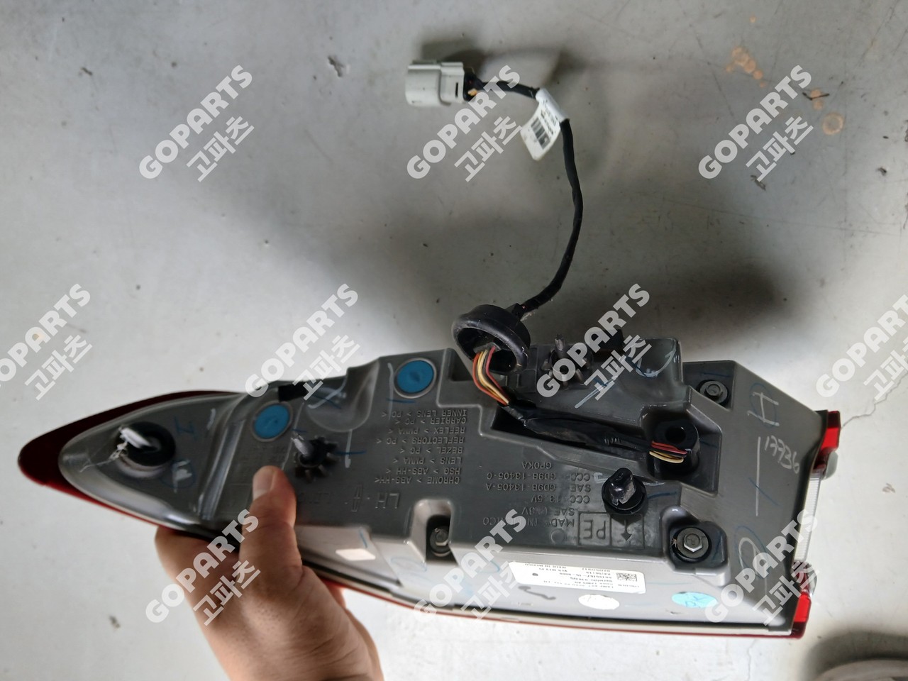 링컨 컨티넨탈 운전석후미등테일램프 사진 3