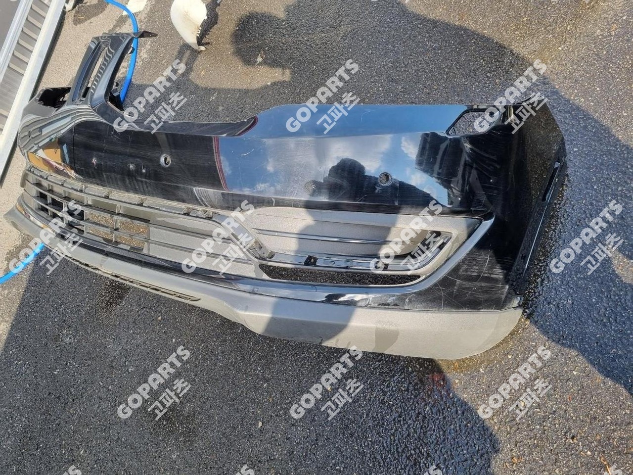 링컨 MKX 2세대 노틸러스 전기 앞범퍼 전피 프론트밤바 일반 디퓨저 에어덕트별도 사진 3