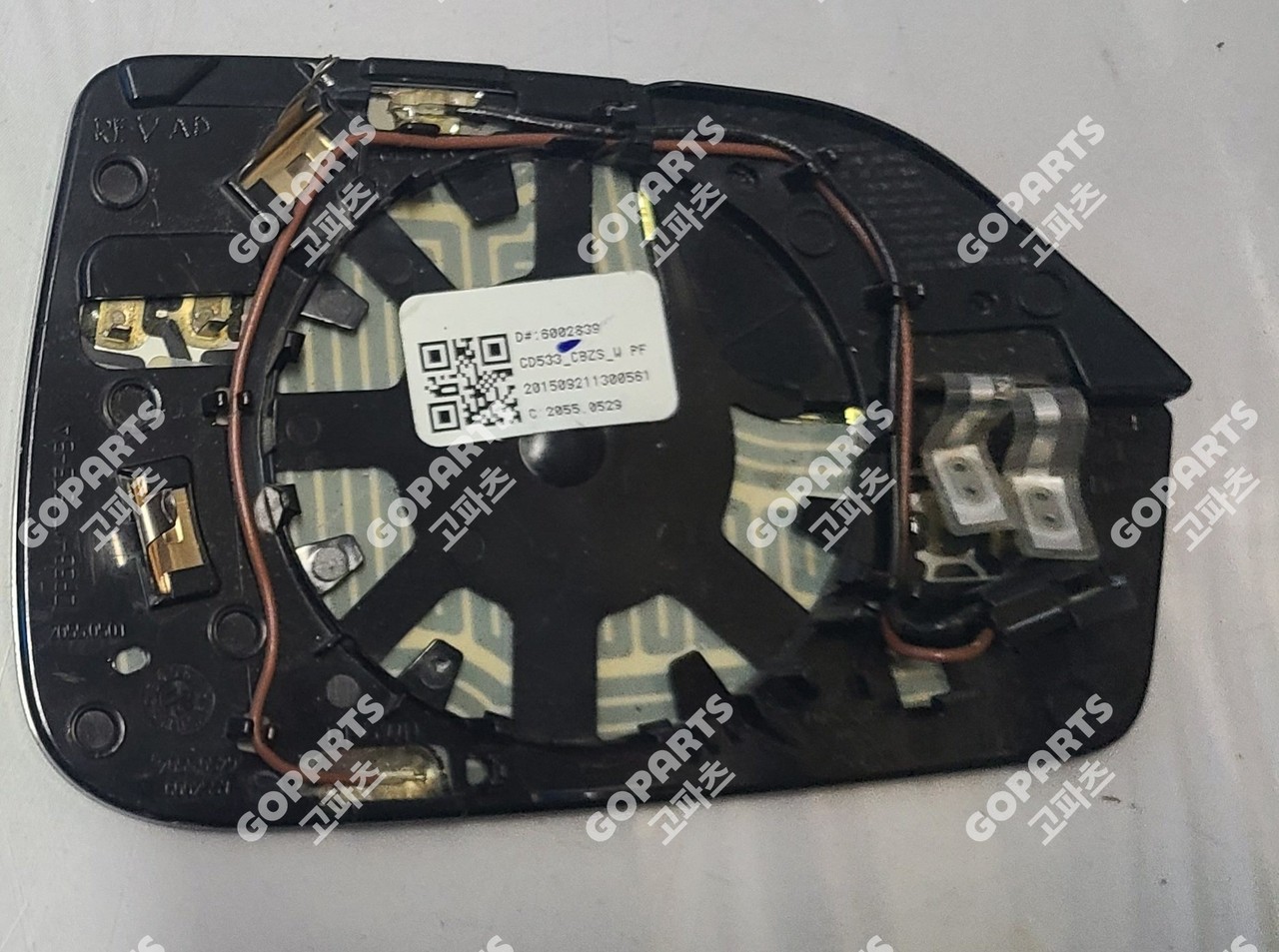 링컨 MKZ 운전석사이드미러거울 볼록광각타입 측후방X없음 사진 2