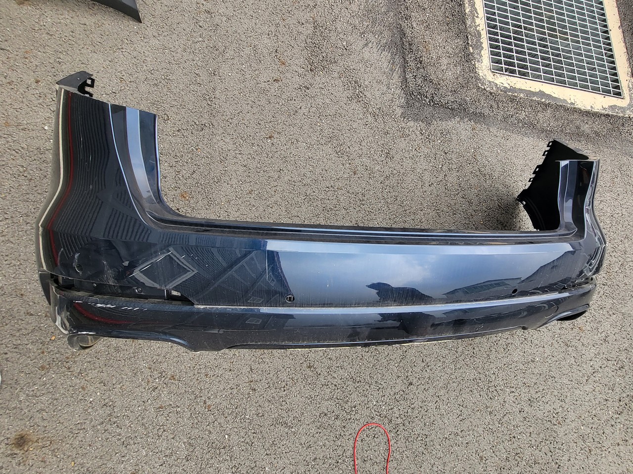 마세라티 르반떼 뒷범퍼 상단 하단 디퓨저 _2016-2018 사진 3