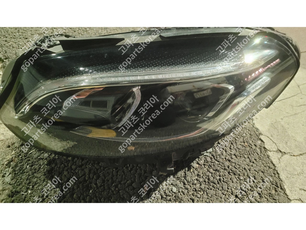 벤츠 B클래스 W246 후기 헤드라이트 운전석 사진 4