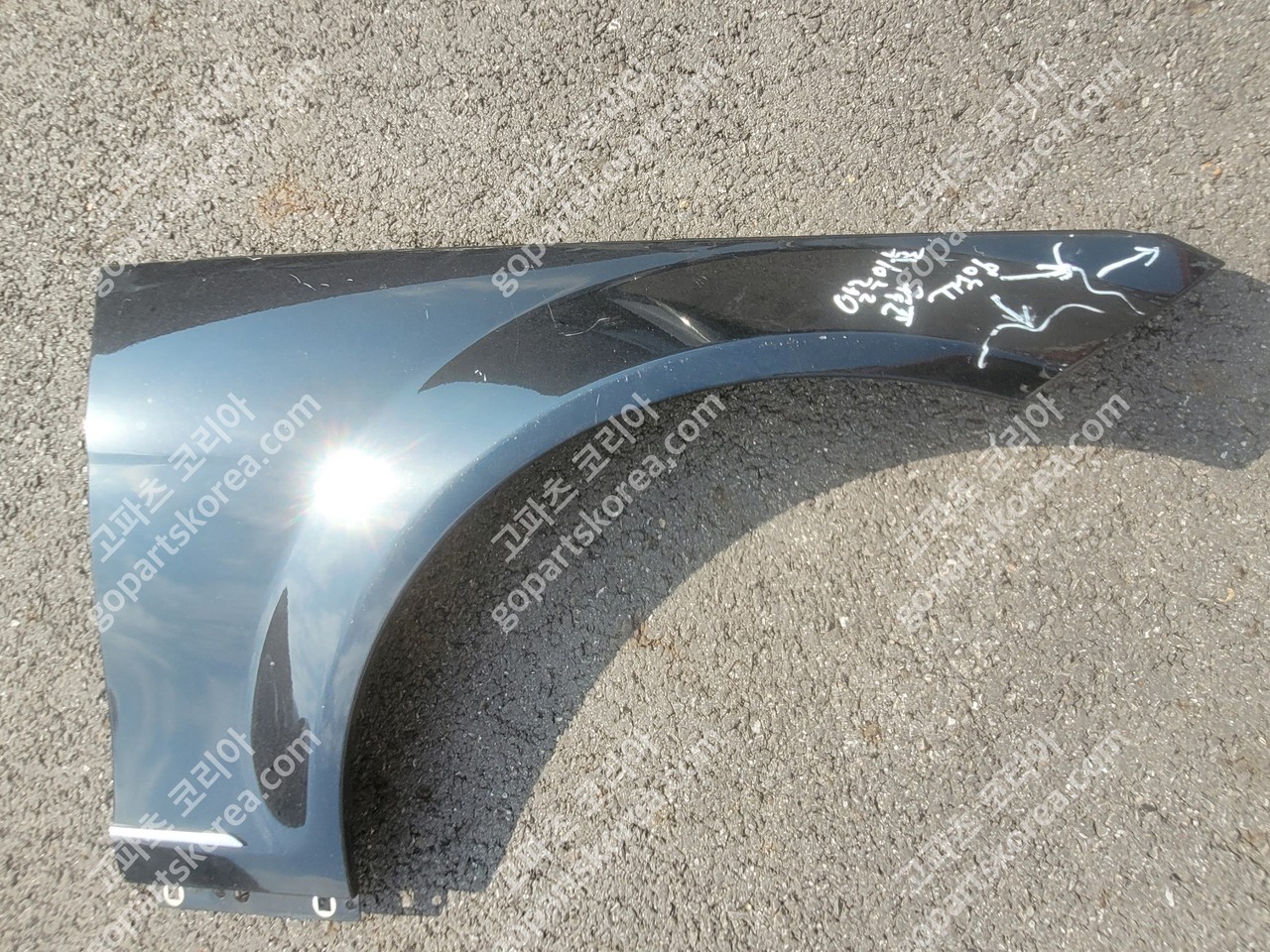 벤츠 C클래스 W204 휀더 조수석 앞휀더 사진 3