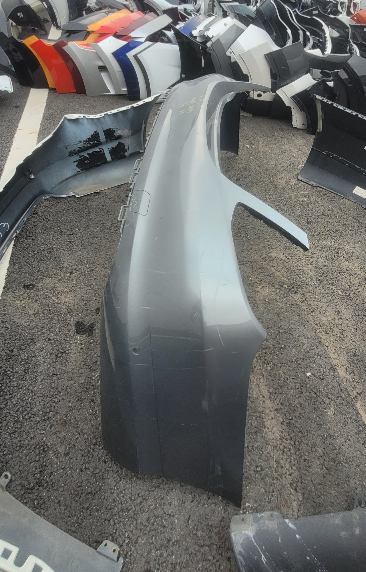 메르세데스 벤츠 C클래스 W205 전기 앞범퍼 사이드크롬X 중고