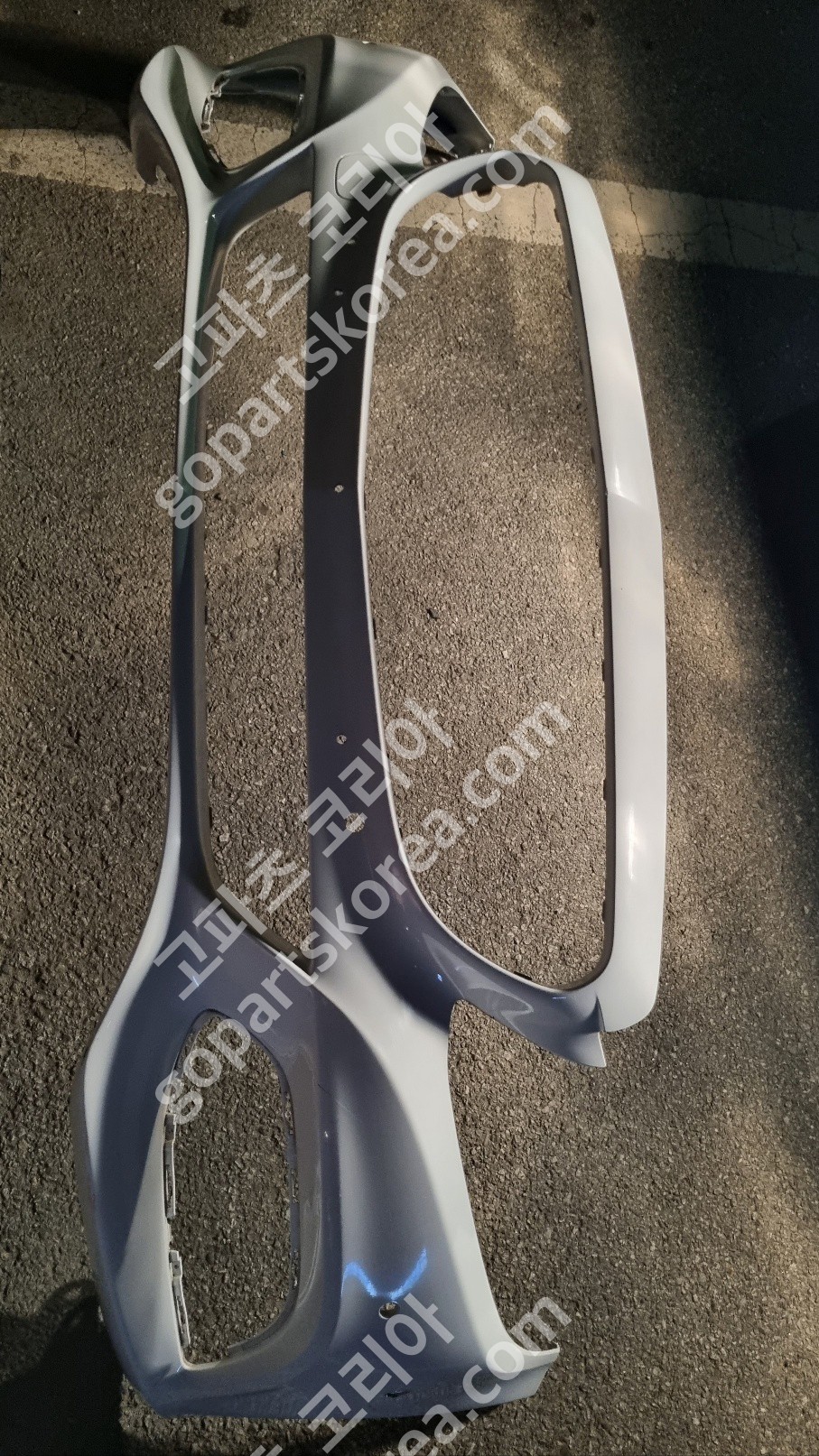 벤츠 C클래스 W205 전기 앞범퍼 아방가르드 사진 2