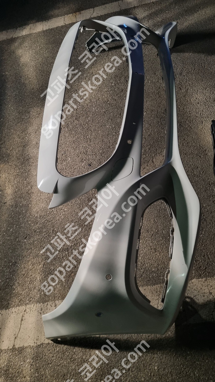 벤츠 C클래스 W205 전기 앞범퍼 아방가르드 사진 3