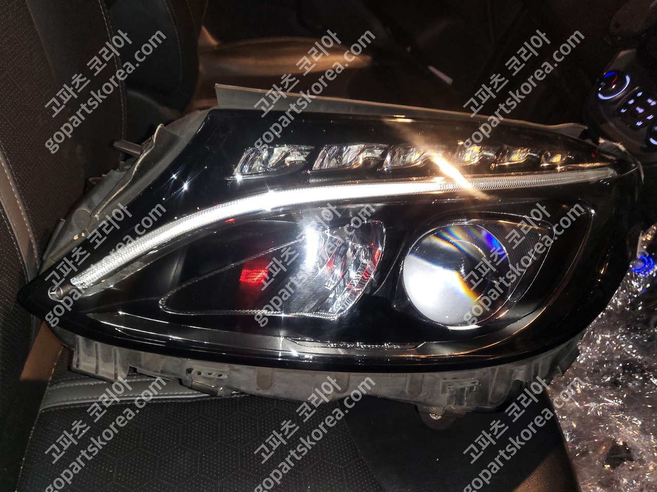 벤츠 메르세데스 벤츠 C클래스 W205 전기 헤드라이트 운전석 사진 2
