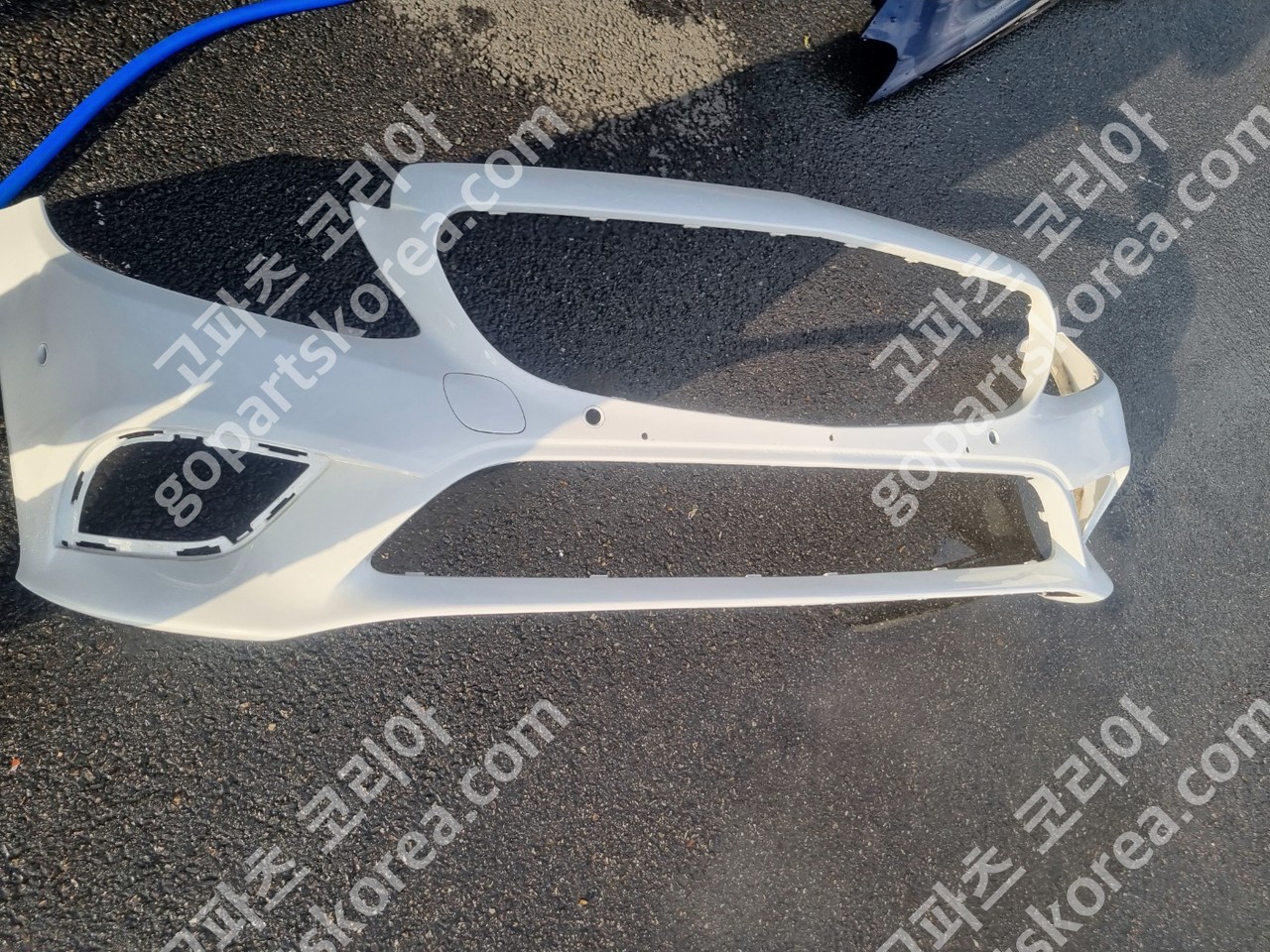 벤츠 C클래스 W205 후기 앞범퍼 아방가르드 사진 2