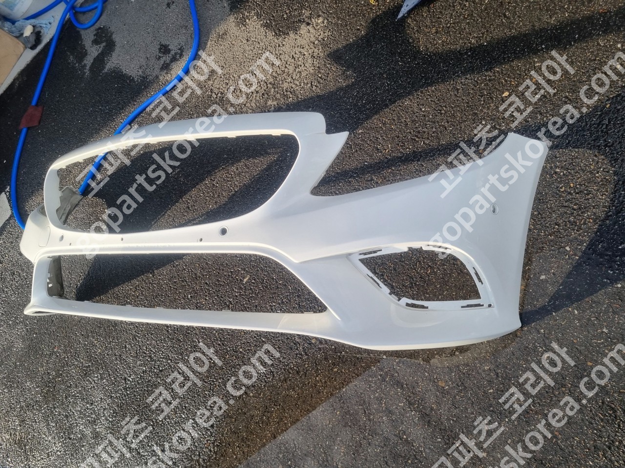 벤츠 C클래스 W205 후기 앞범퍼 아방가르드 사진 3