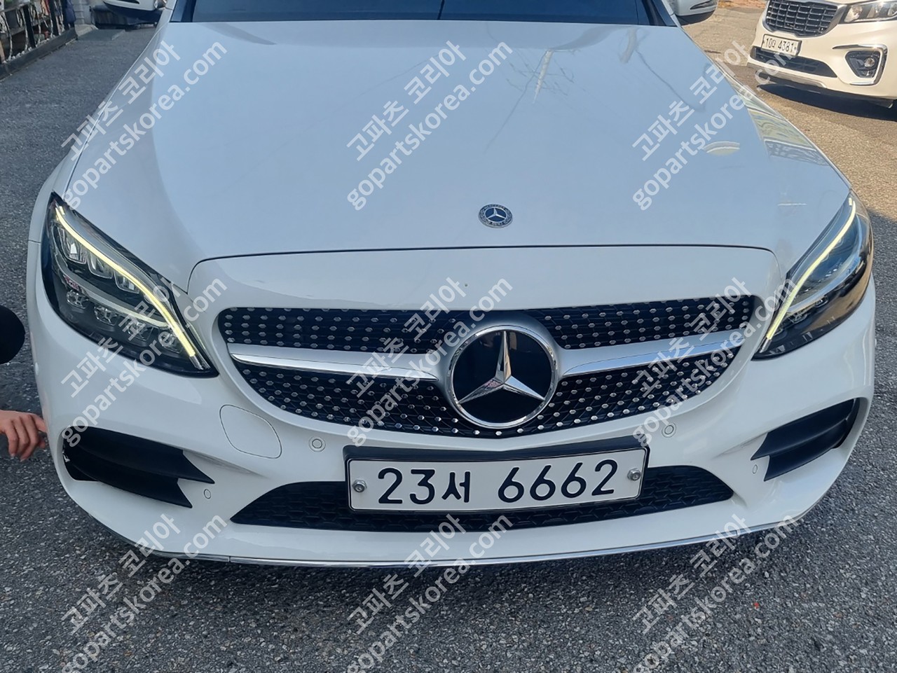 메르세데스 벤츠 C클래스 W205 후기 앞범퍼 중고