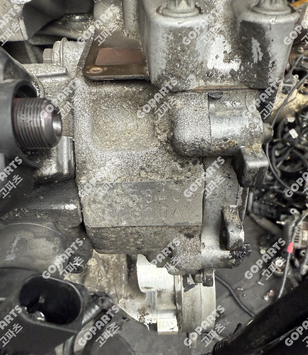 미니 컨트리맨 R60 1세대 디젤 R60 N47 엔진 앗세이 고압펌프 터보 엔진오일팬 어셈블리 사진 2