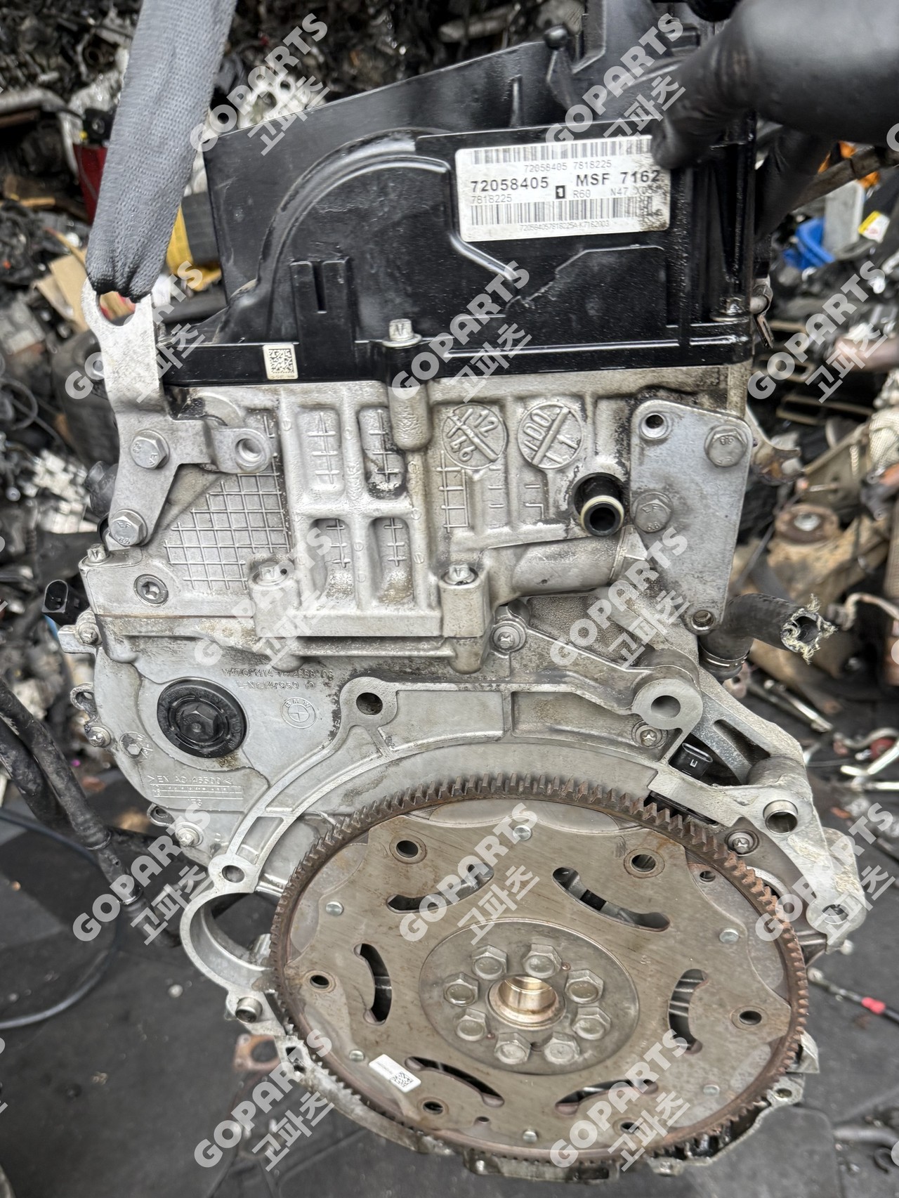 미니 컨트리맨 R60 1세대 디젤 R60 N47 엔진 앗세이 고압펌프 터보 엔진오일팬 어셈블리 사진 4