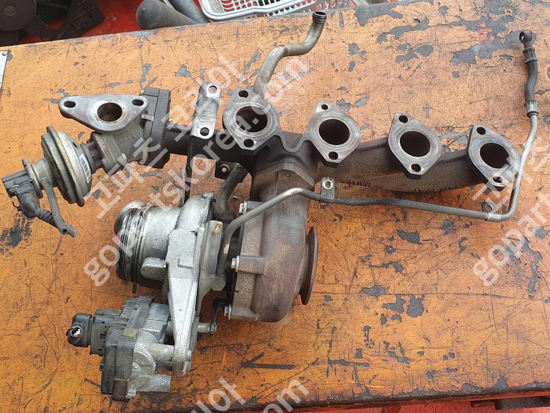 미니 쿠퍼 D R56 부품 디젤 4기통터보+흡기매니폴더 중고