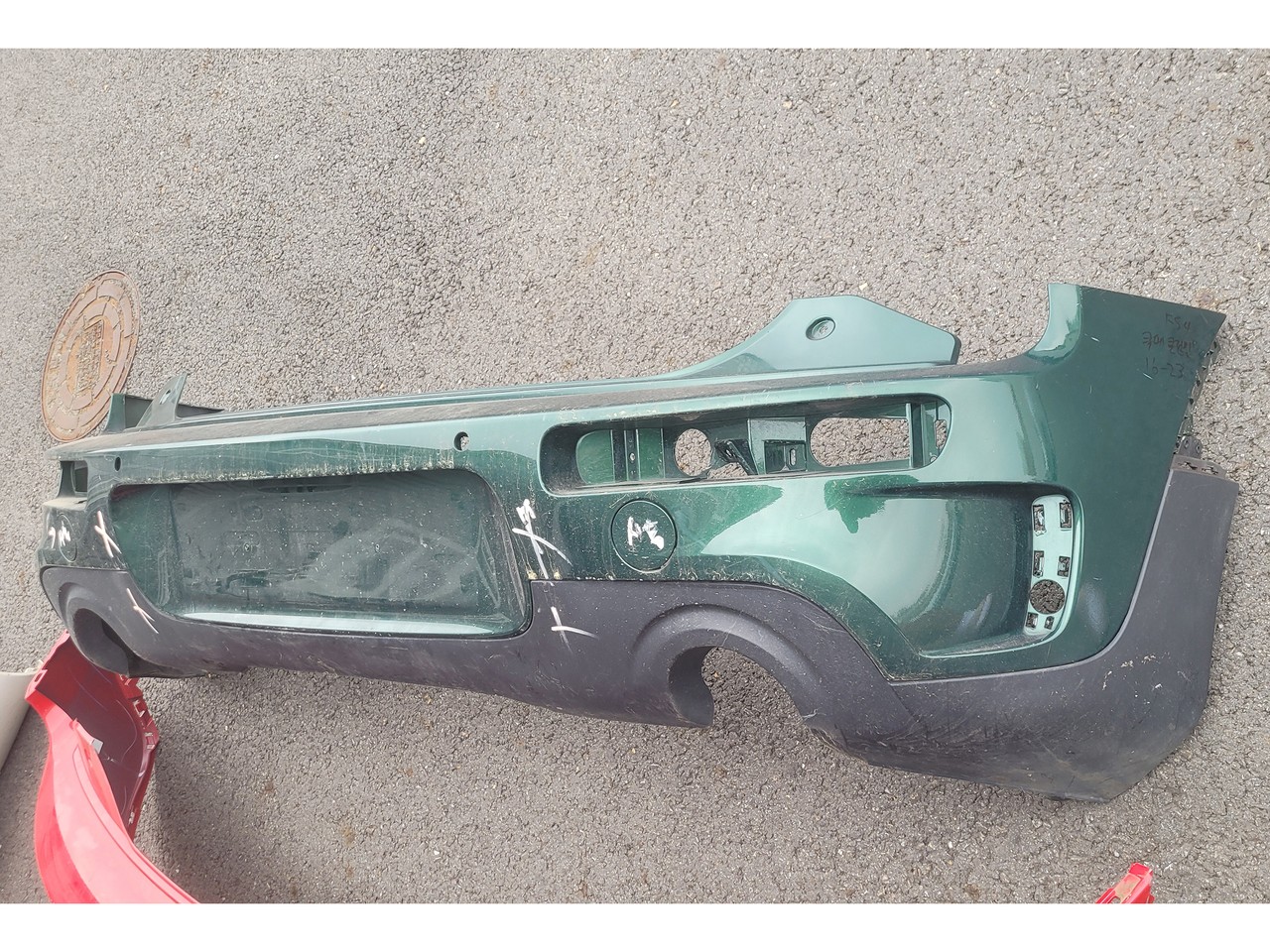 미니 쿠퍼S 클럽맨 F54 뒷범퍼 2세대, 하단 스포일러디퓨저 중고