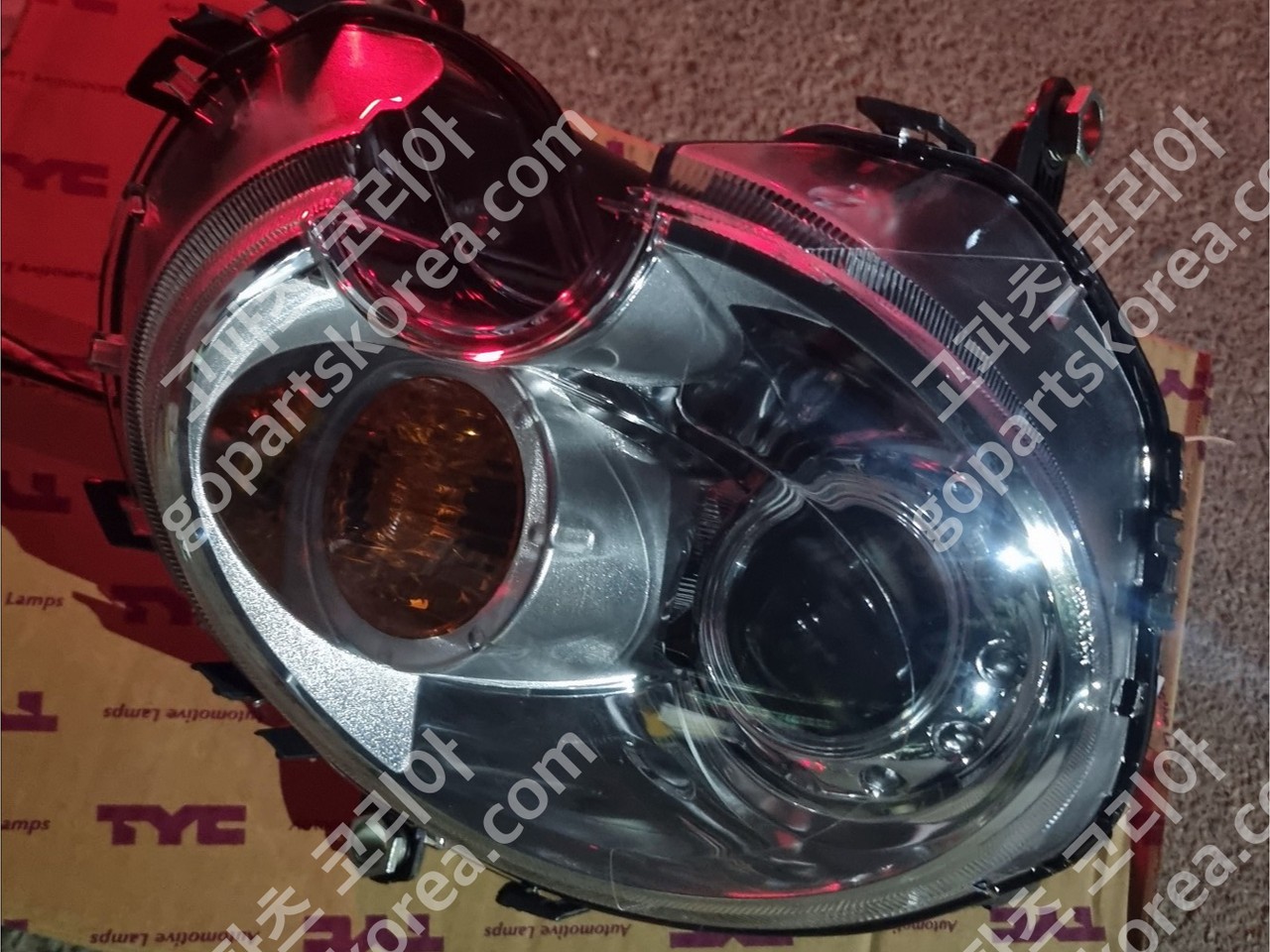 미니 클럽맨 R55 헤드라이트 운전석 제논 에프터신품, R55 R56 R57 R58 클럽맨 쿠퍼 카브리 쿠페 공용 사진 4