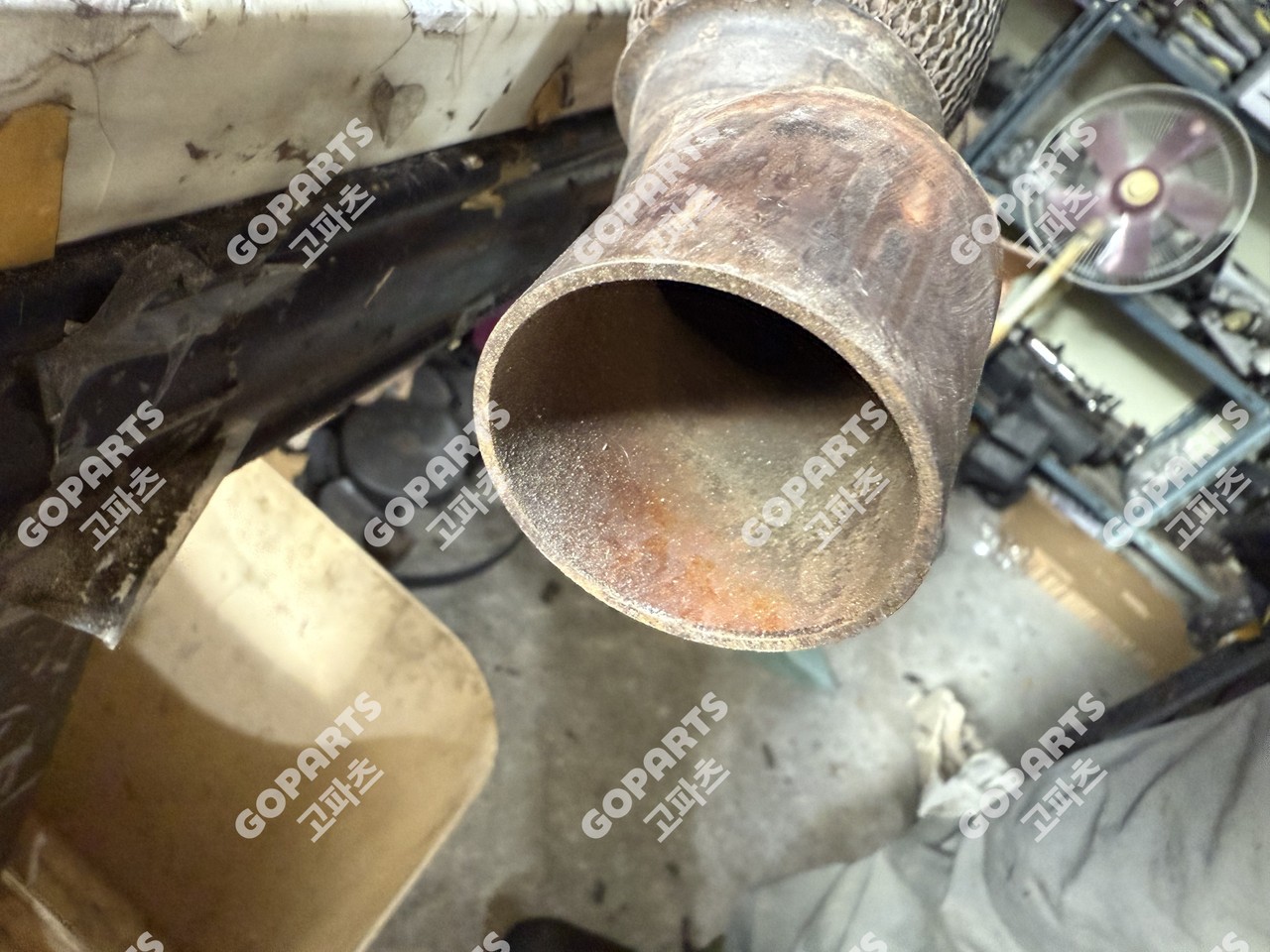 미니 해치백 R56 DPF 머플러 매연저감장치 배기 대품반납조건 중고