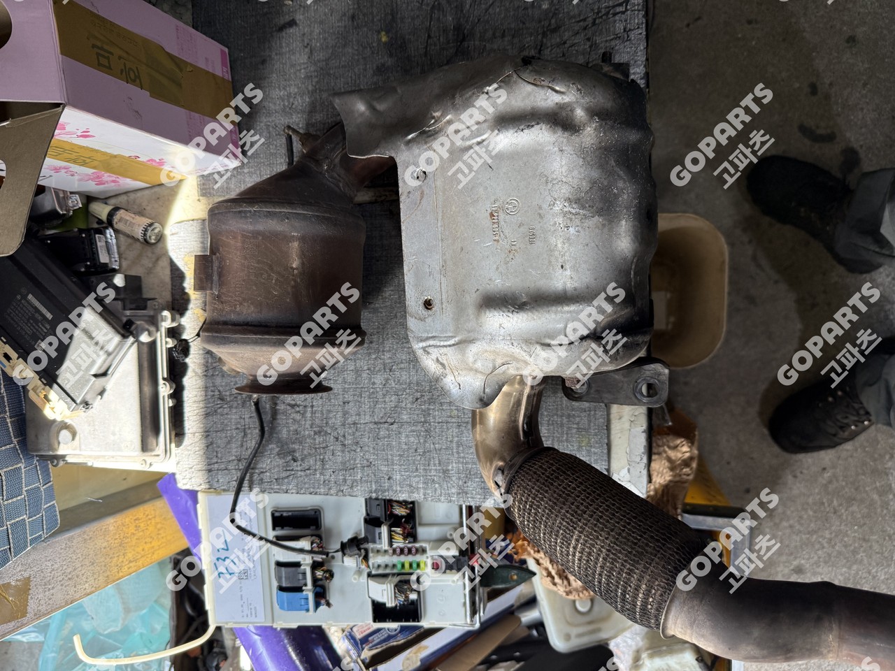 미니 해치백 R56 DPF 머플러 매연저감장치 배기 대품반납조건 사진 2