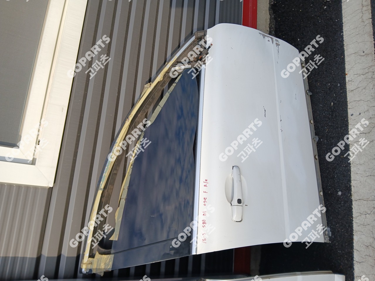 볼보 S80 2세대 조수석앞도어전도어앗세이어셈블리 중고