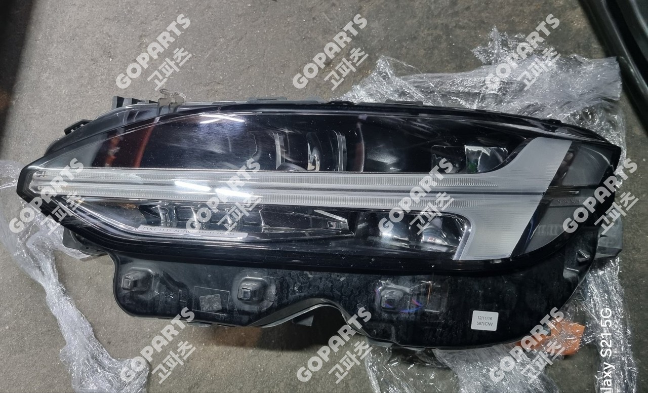 볼보 S90 V90 2세대 전기 운전석헤드라이트전조등램프 풀LED모듈 4개 4구타입 중고