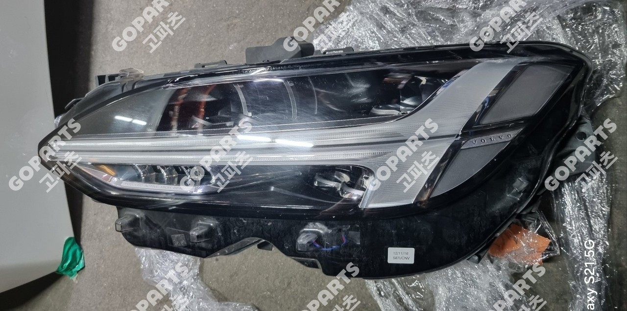 볼보 S90 V90 2세대 전기 운전석헤드라이트전조등램프 풀LED모듈 4개 4구타입 사진 2