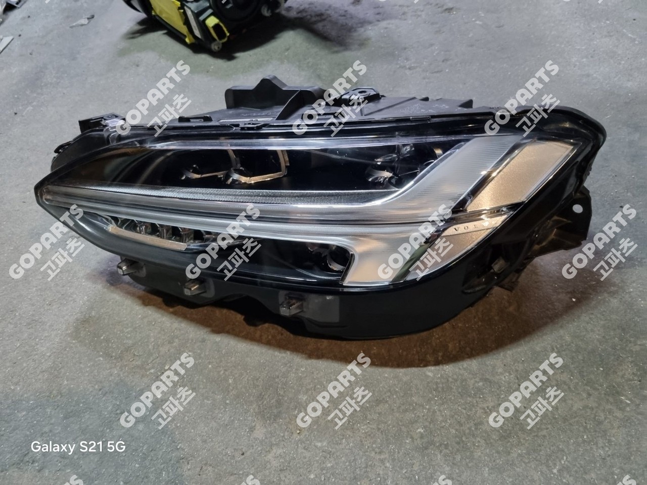 볼보 S90 V90 2세대 후기 운전석헤드라이트전조등램프 풀LED모듈2개2구 사진 2