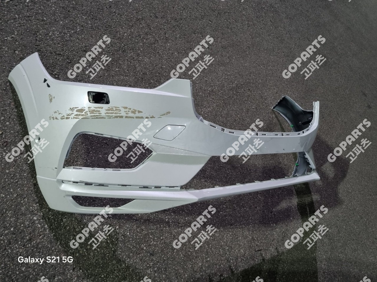 볼보 XC60 2세대 전기 앞범퍼 전피 프론트밤바 일반타입 중고