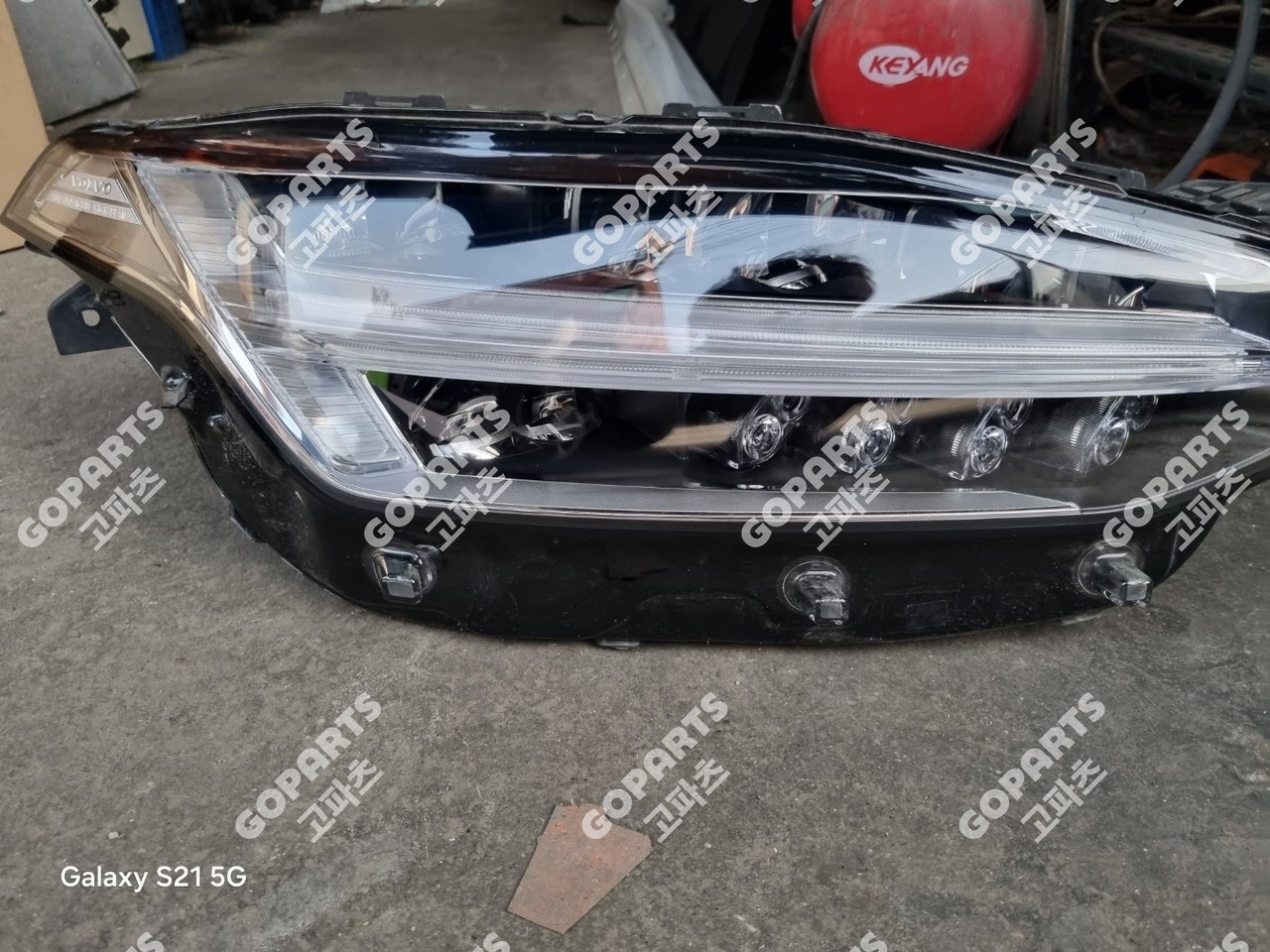 볼보 XC90 2세대 전기 조수석헤드라이트전조등램프 발라스터모듈1구짜리1개 중고