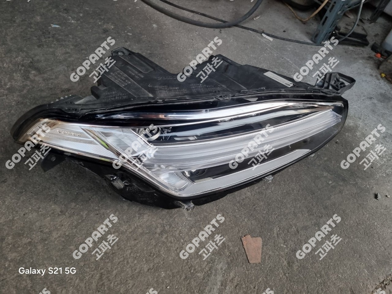 볼보 XC90 2세대 전기 조수석헤드라이트전조등램프 발라스터모듈1구짜리1개 사진 3