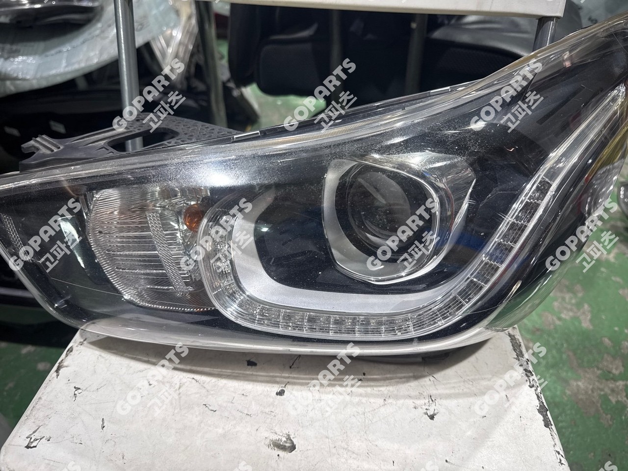 쉐보레 스파크 4세대 운전석헤드라이트전조등램프 중고