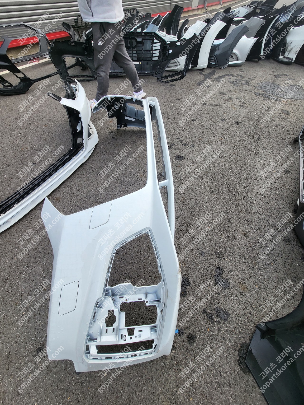 아우디 A5 후기 앞범퍼 사진 2