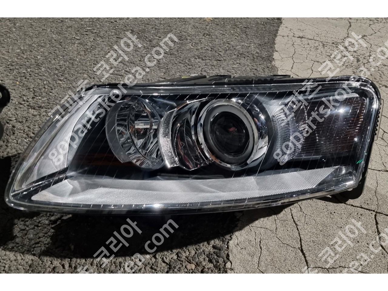 아우디 A6 C6 전기 헤드라이트 운전석 에프터신품 사진 3