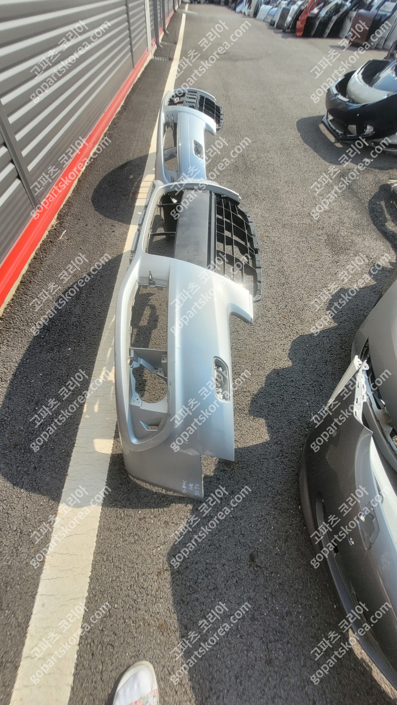 아우디 A6 C6 후기 앞범퍼 중고