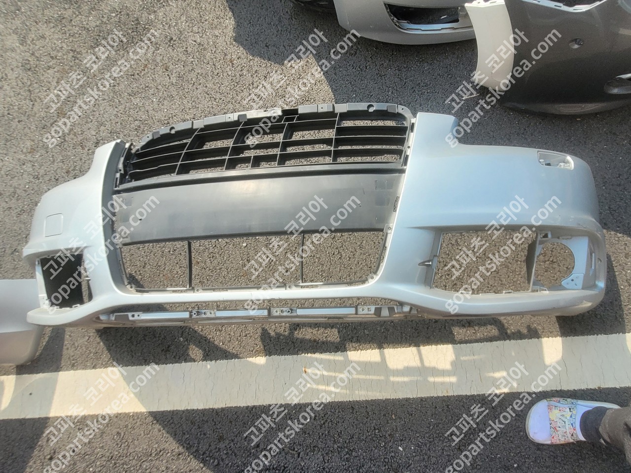 아우디 A6 C6 후기 앞범퍼 사진 3