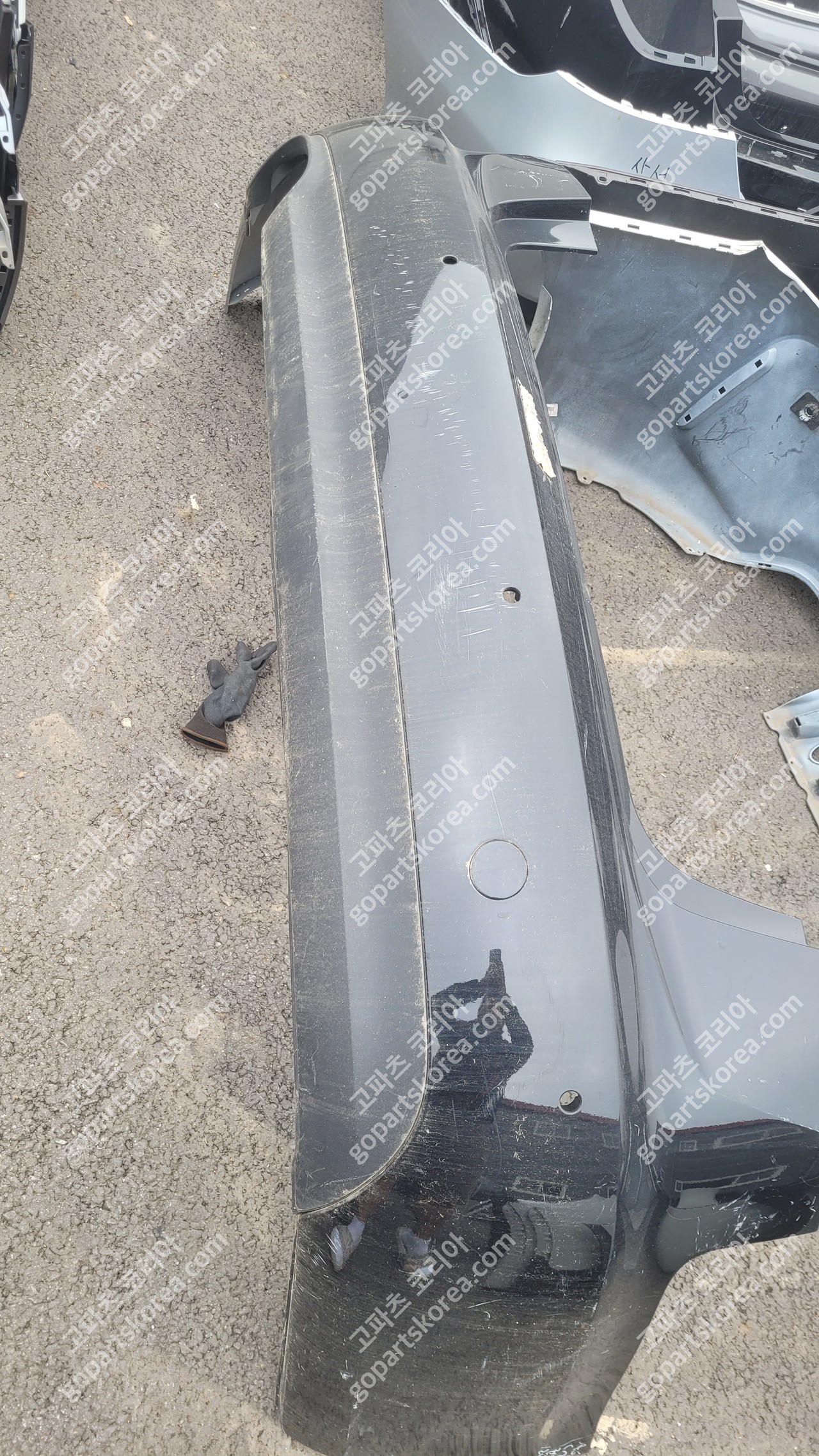 아우디 A6 C7 전기 뒷범퍼 하단 스포일러 디퓨저 사진 2