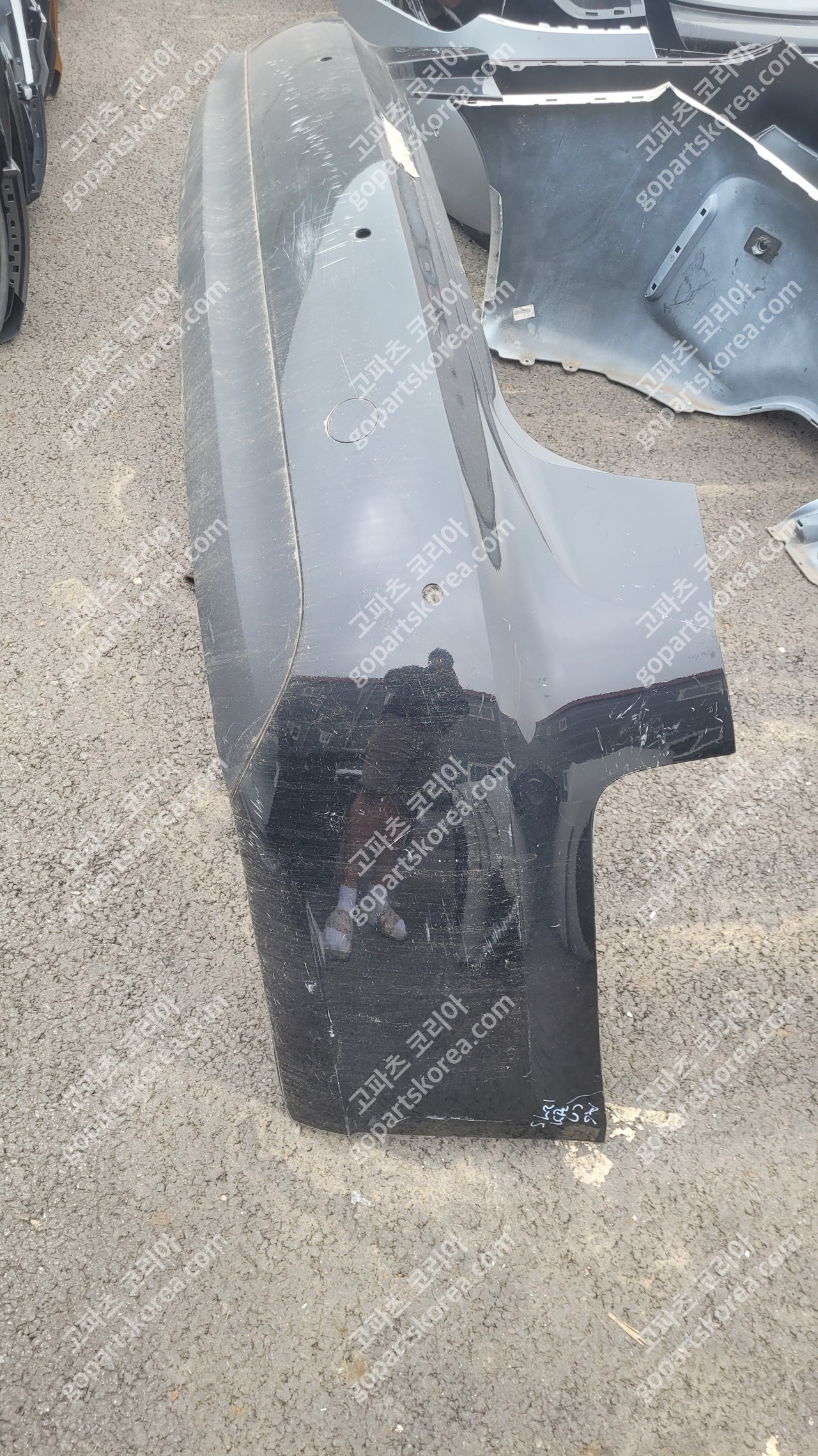 아우디 A6 C7 전기 뒷범퍼 하단 스포일러 디퓨저 사진 3