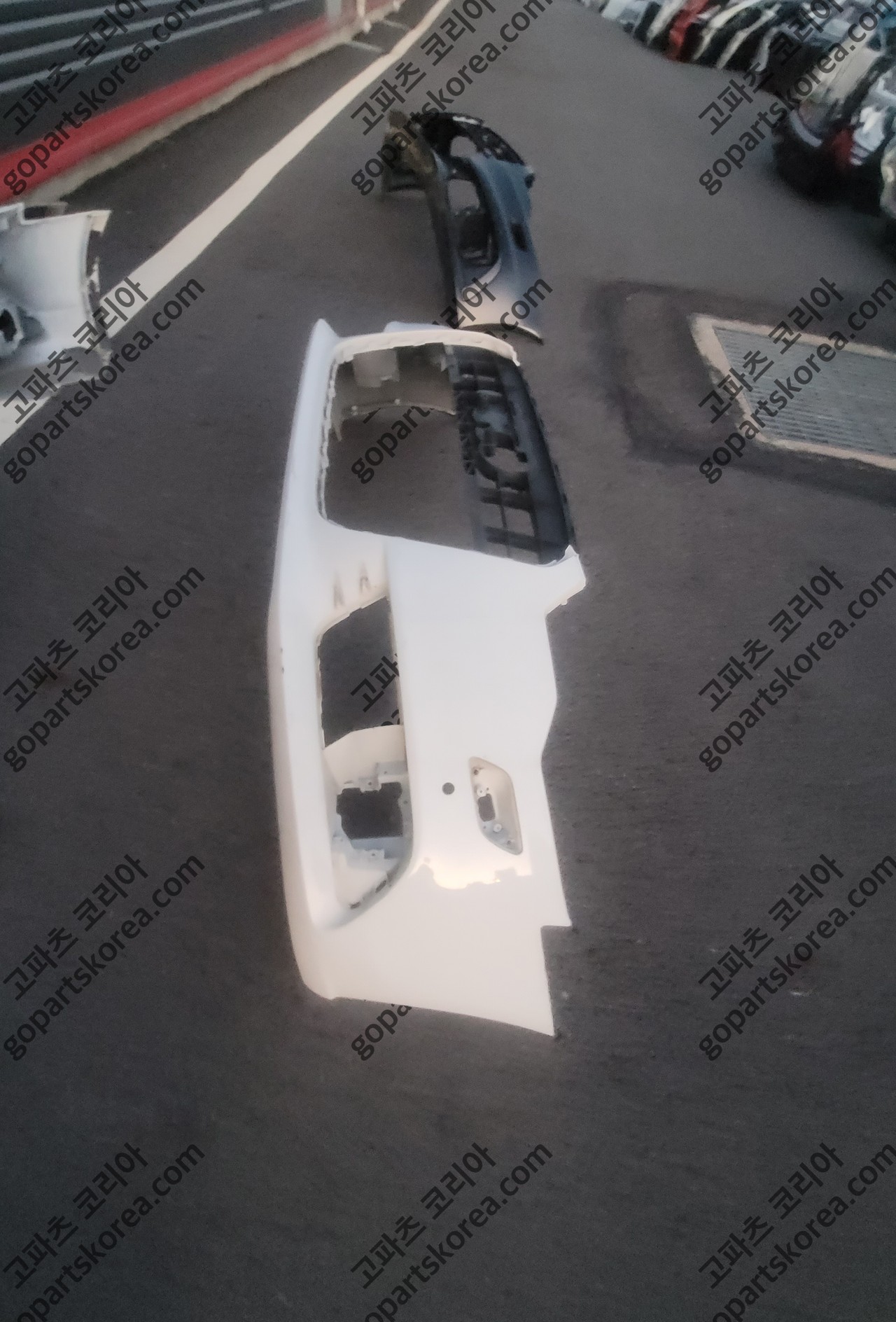 아우디 A6 C7 전기 앞범퍼 중고